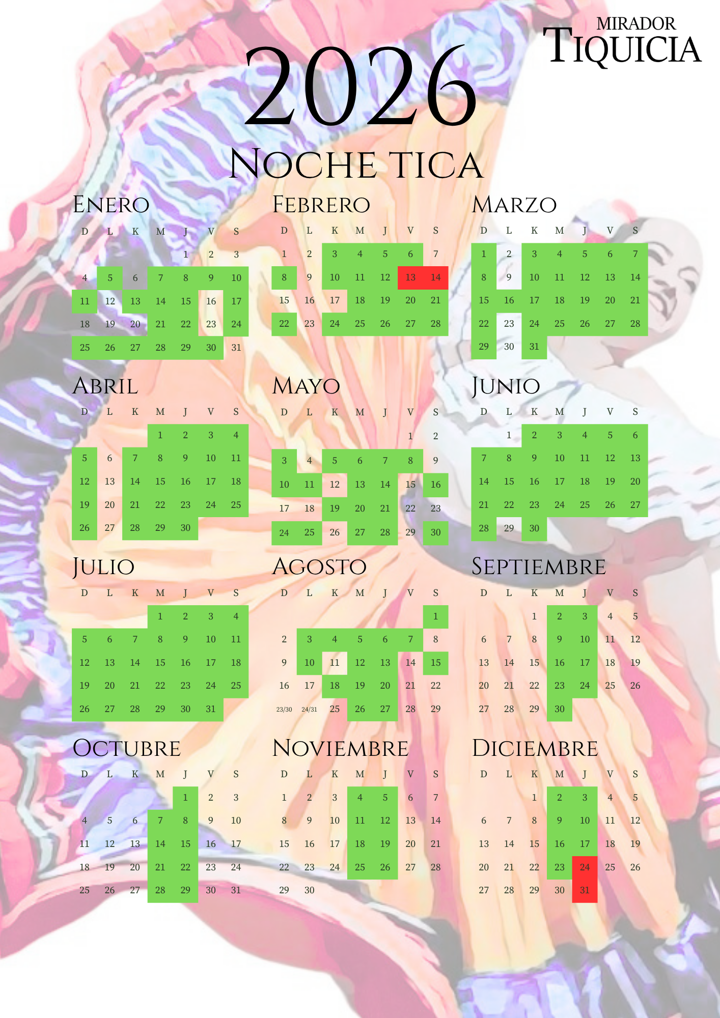 Noche Tica 2026